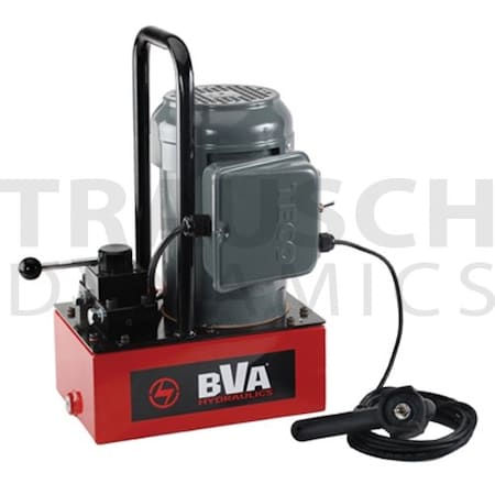 Bva Hydraulics EPump, 12 Hp, 2 Gallon, 3W3P Manual, PE30W3N02A PE30W3N02A
